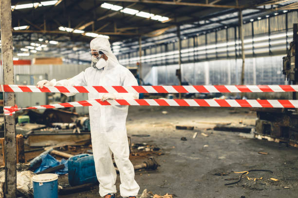 Professional Biohazard technician working in Hebron, KY